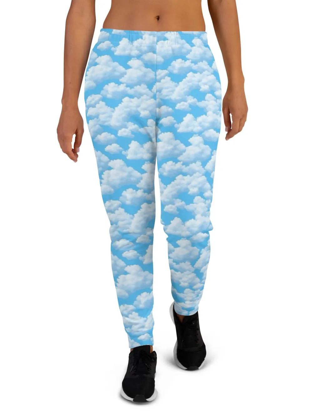 Fluffy Cloud Pattern Trousers