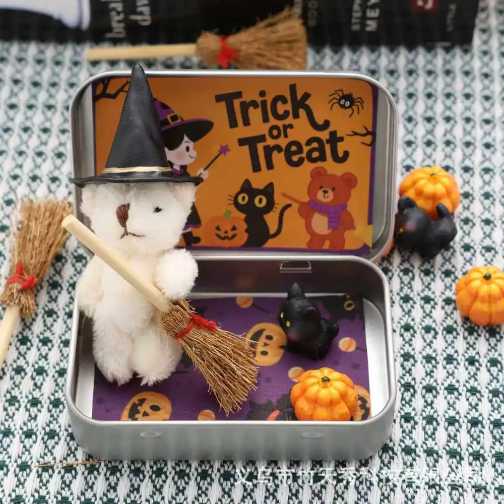 Halloween Bear in a Box for Trick or Treat