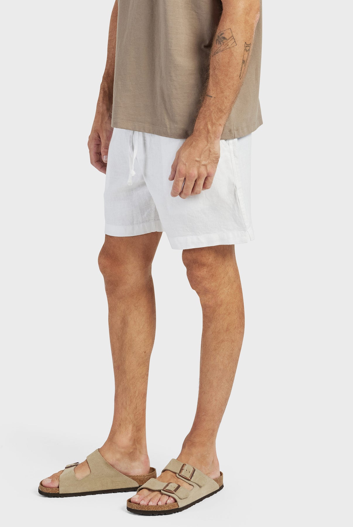 Riviera Linen Short- Navy