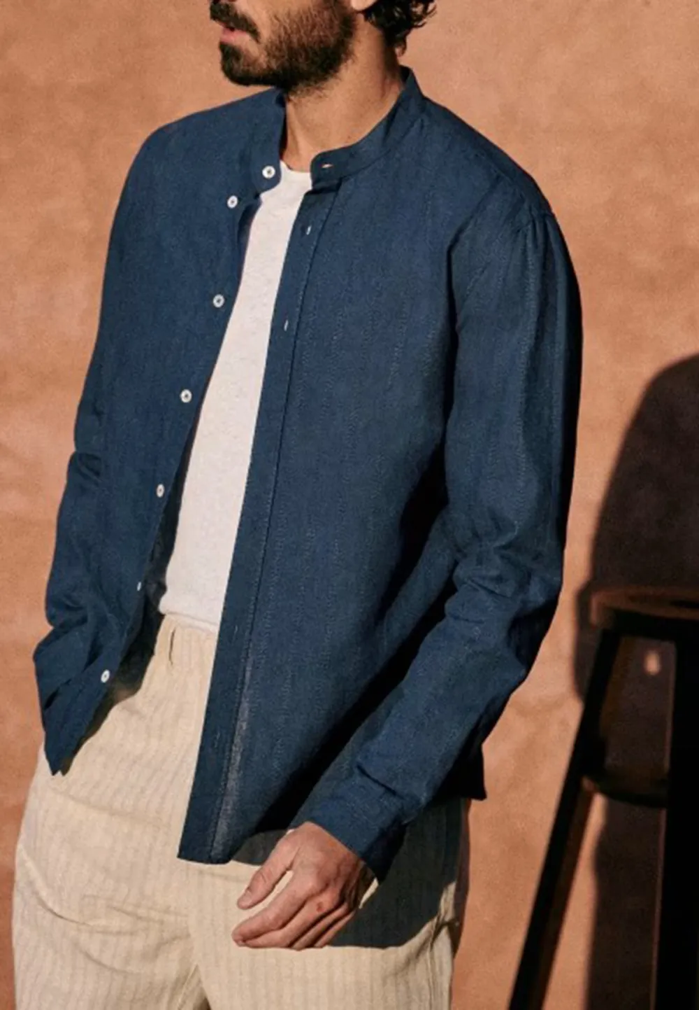 Cotton Linen  Shirt