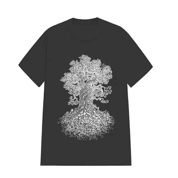 Forest Tree Pattern Printed T-Shirt