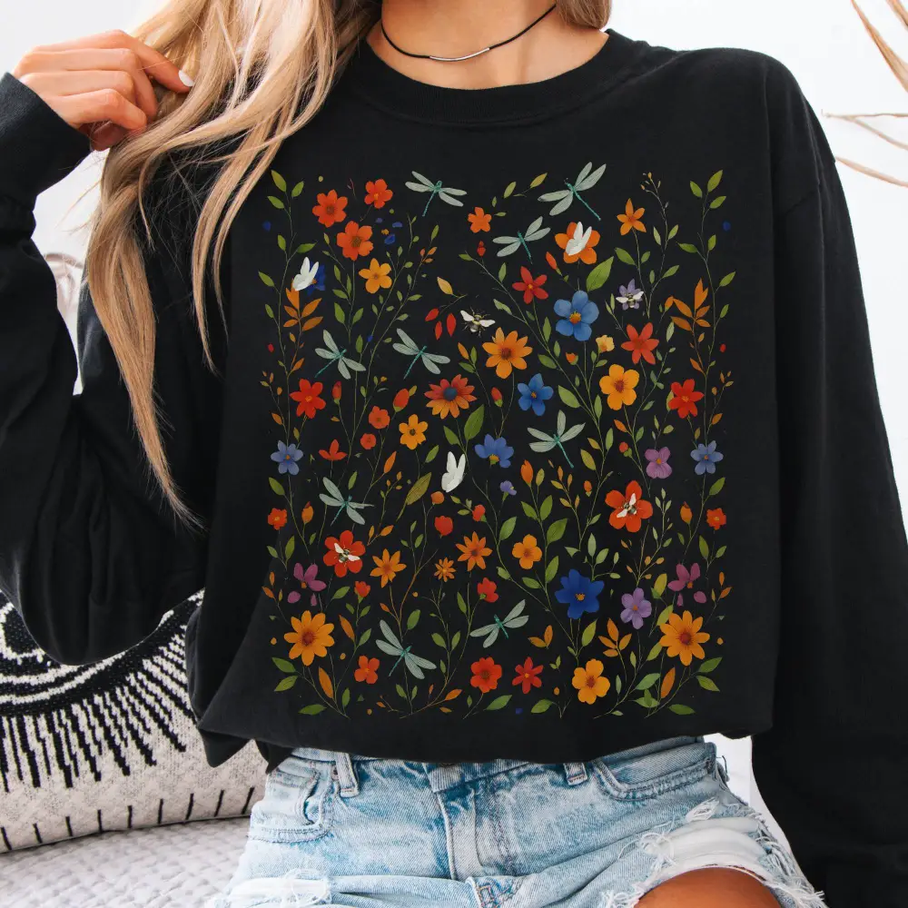 Wildflowers Long Sleeve Shirt