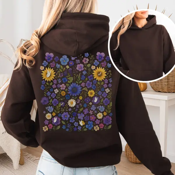 Sunflower Garden Hoodie – Vibrant Bloom Tee
