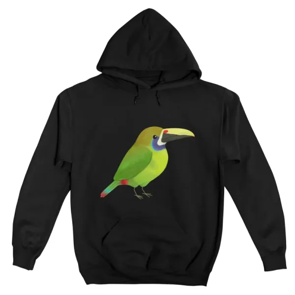 Northern Emerald Toucanet Pullover Hoodie