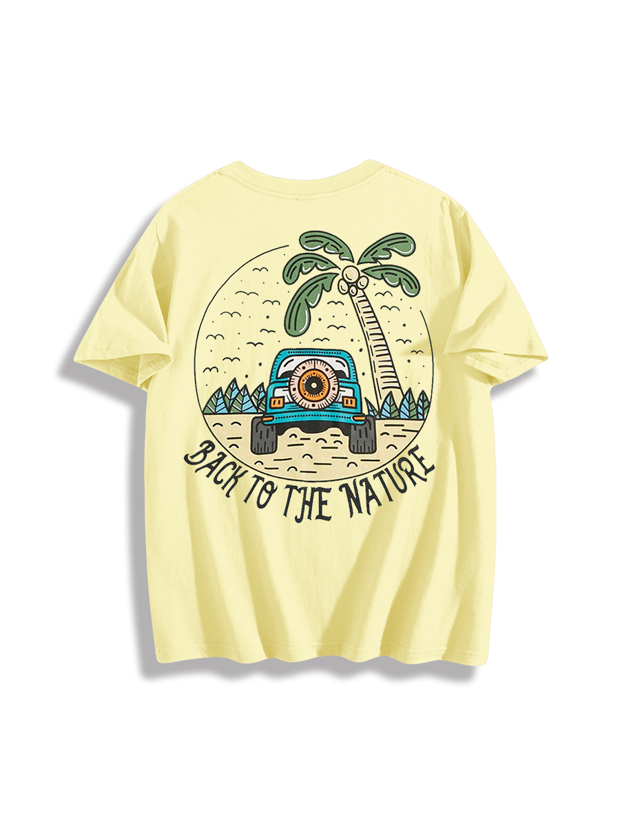 Nature Backing Adventure Graphic T-Shirt