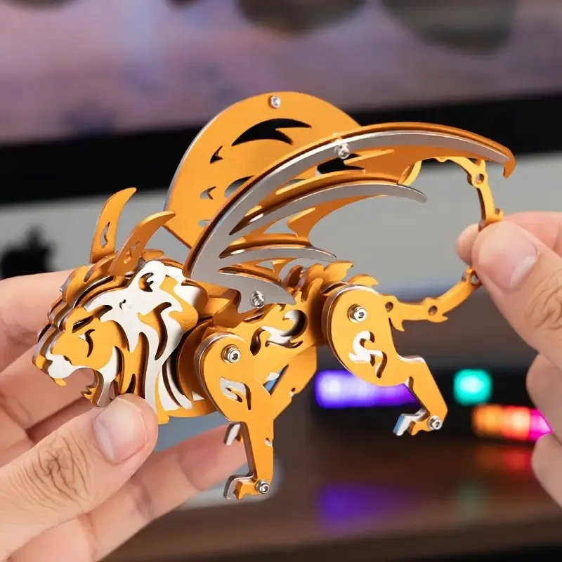 Stainless Steel Metal Animal Puzzle Toys