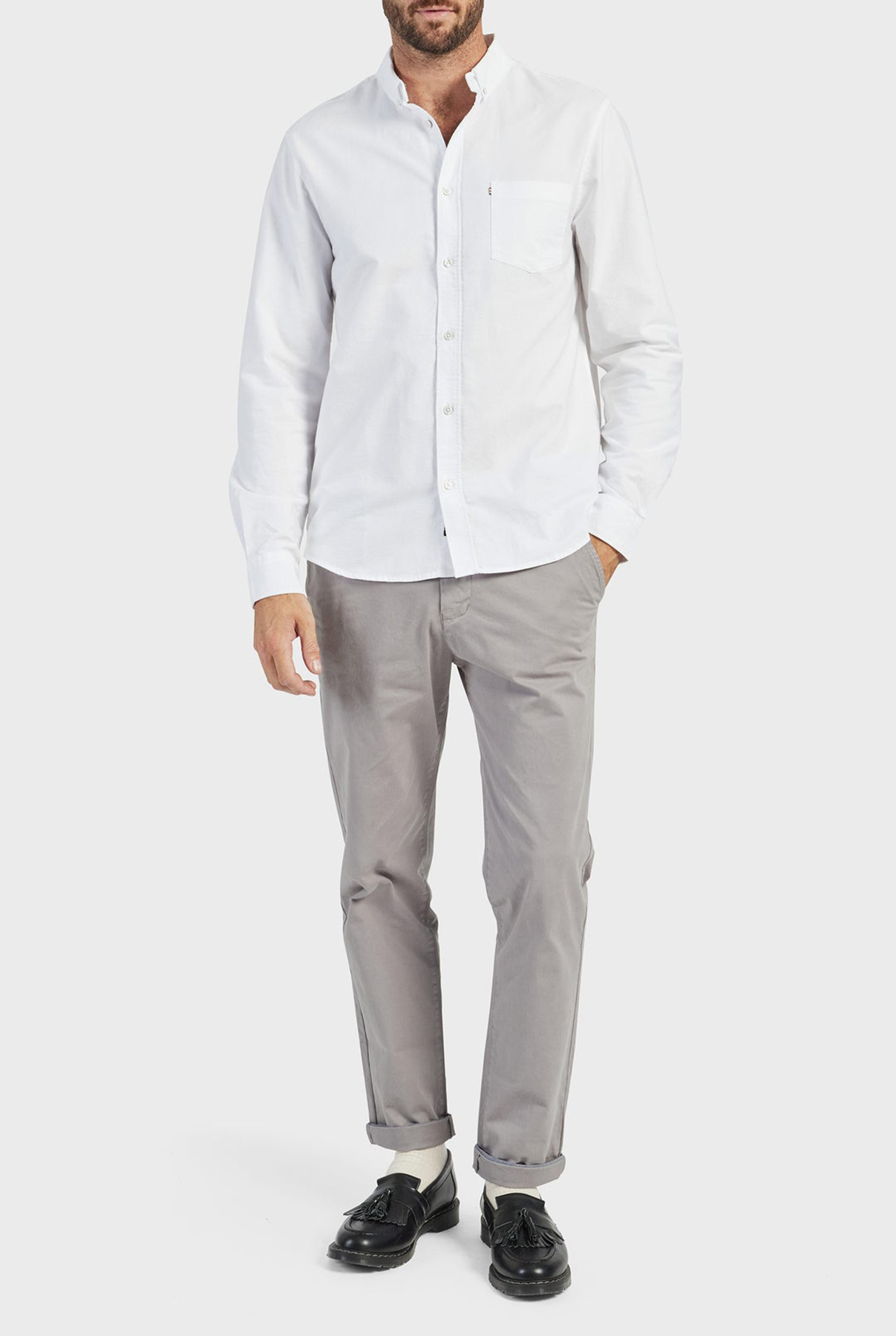 Dillon Shirt-White