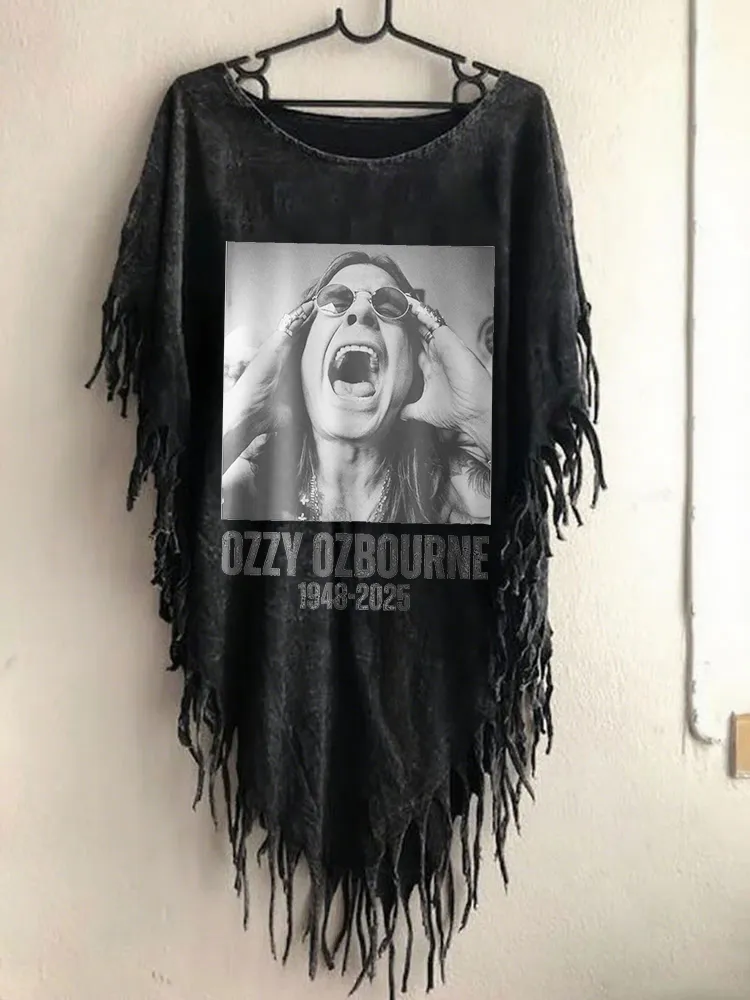 Women'S Gothic Style Irregular Hem Cape