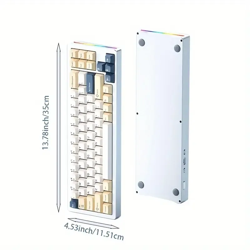 Blueberry Cheese Wireless Mechanical Keyboard