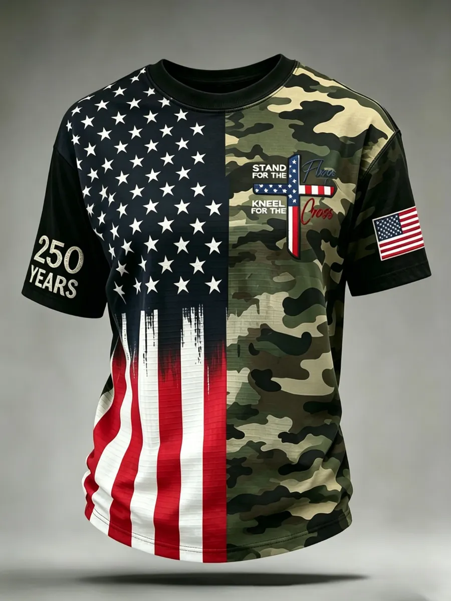 Men's 250Th Anniversary Printed T-Shirt