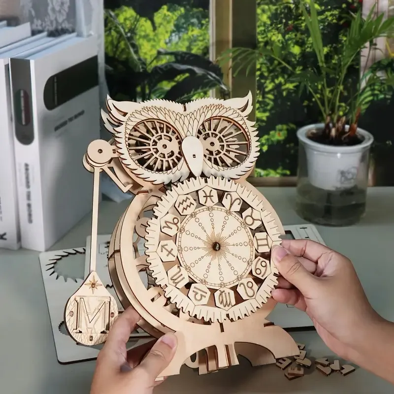 Fun Owl Wooden Assembly Toy