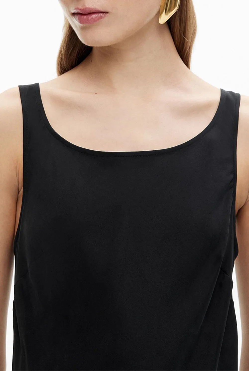 Streamlined Halter Dress