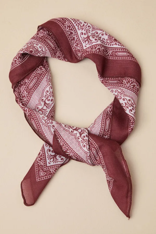 Vintage Oil Painting Dark Pattern Square Scarf