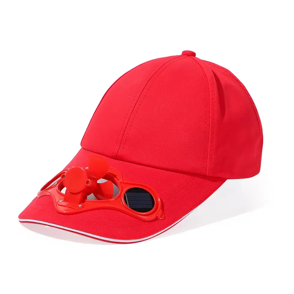 Colorful Solid-Color Fan-Shaped Cool Hat