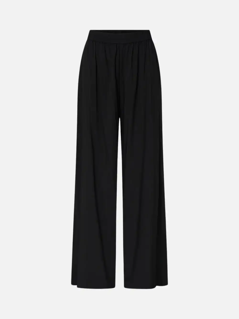 Plain Wide Leg Pants
