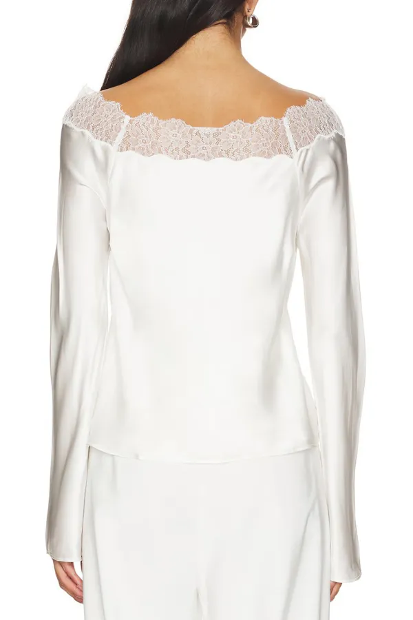 White Lace Top