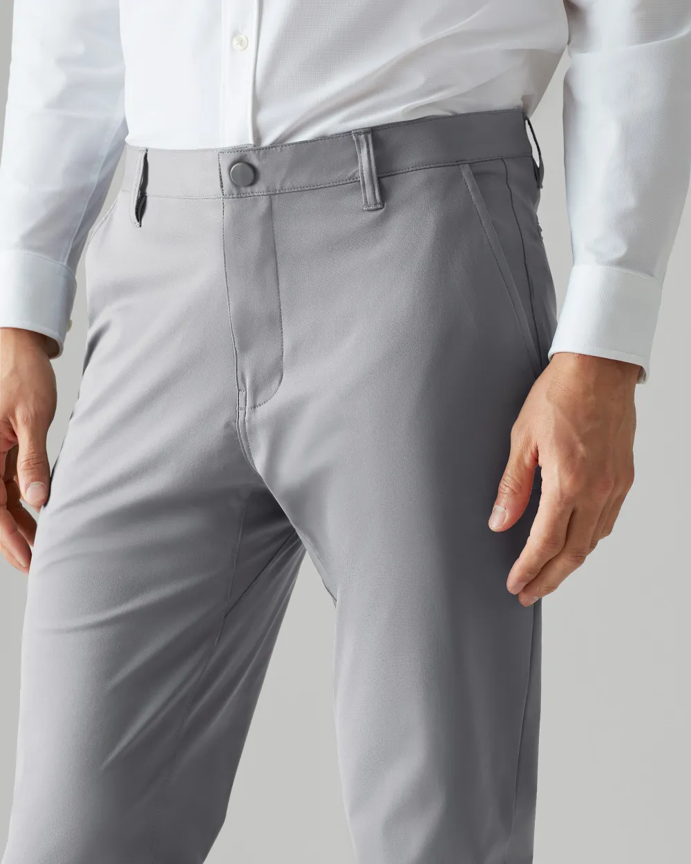 Mens Flex Flat Front Straight Fit Pants