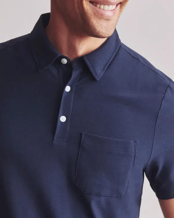 Men's Breathable Performance Polo Shirts