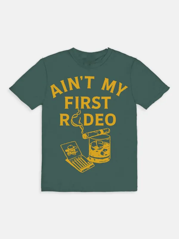 Letter Graphic Casual Crew Neck T-Shirt