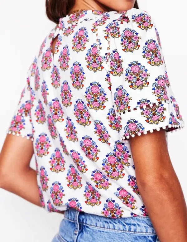 Mila Trim Detail Top