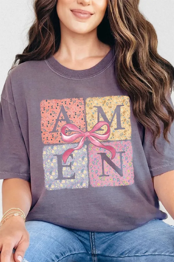 Casual Short Sleeve Crew Neck Printed T-Shirt