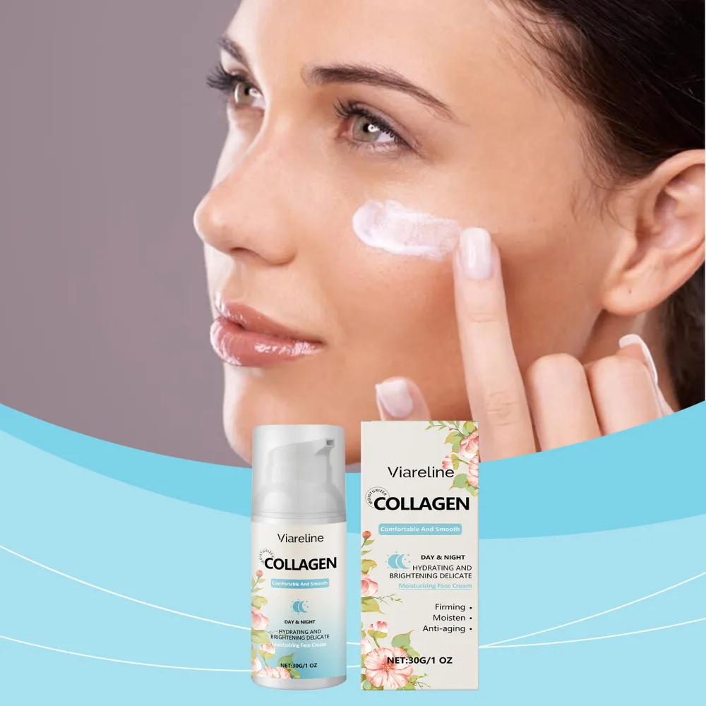 Collagen moisturizing cream, hydrating, anti-wrinkle and regaining youthfulness-$SY