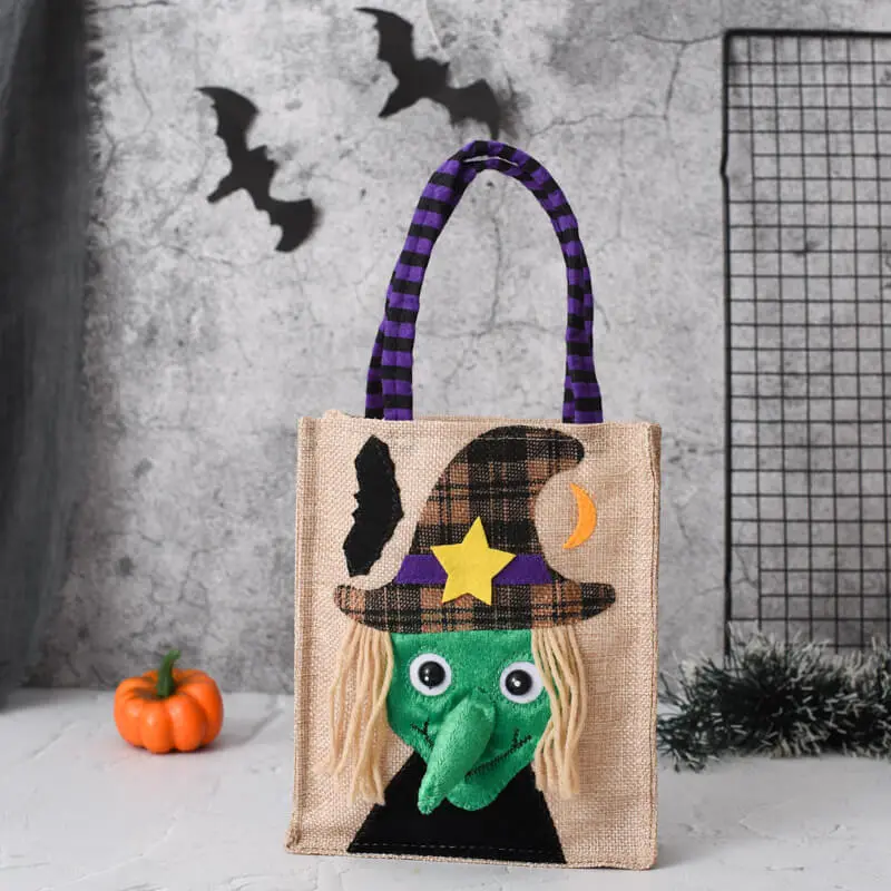 Tote bag Candy bag Halloween pumpkin bag