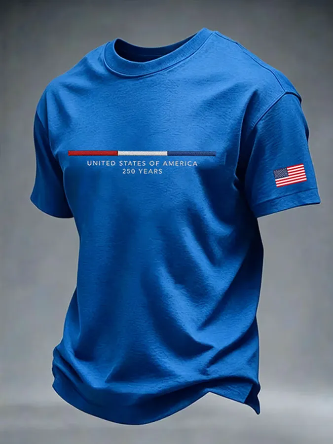 Men's USA Print T-Shirt