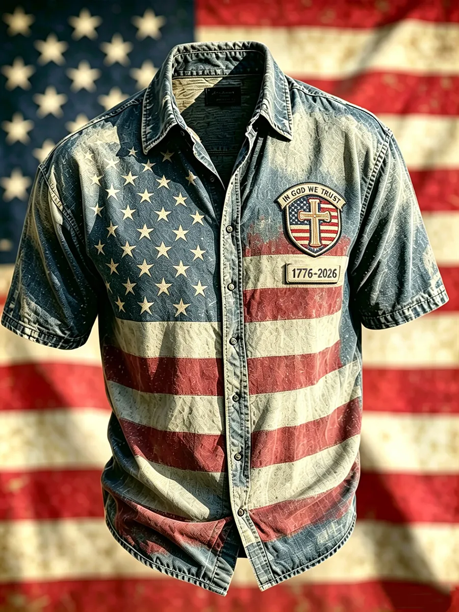 Men's US 250th Anniversary Short-Sleeve Shirt