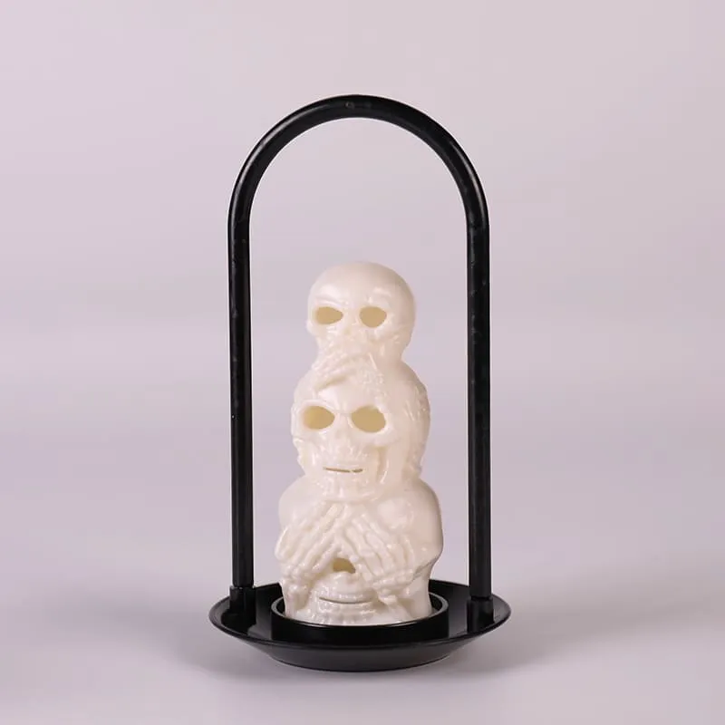 Halloween Skull LED Candle Lamp Desktop Decoration