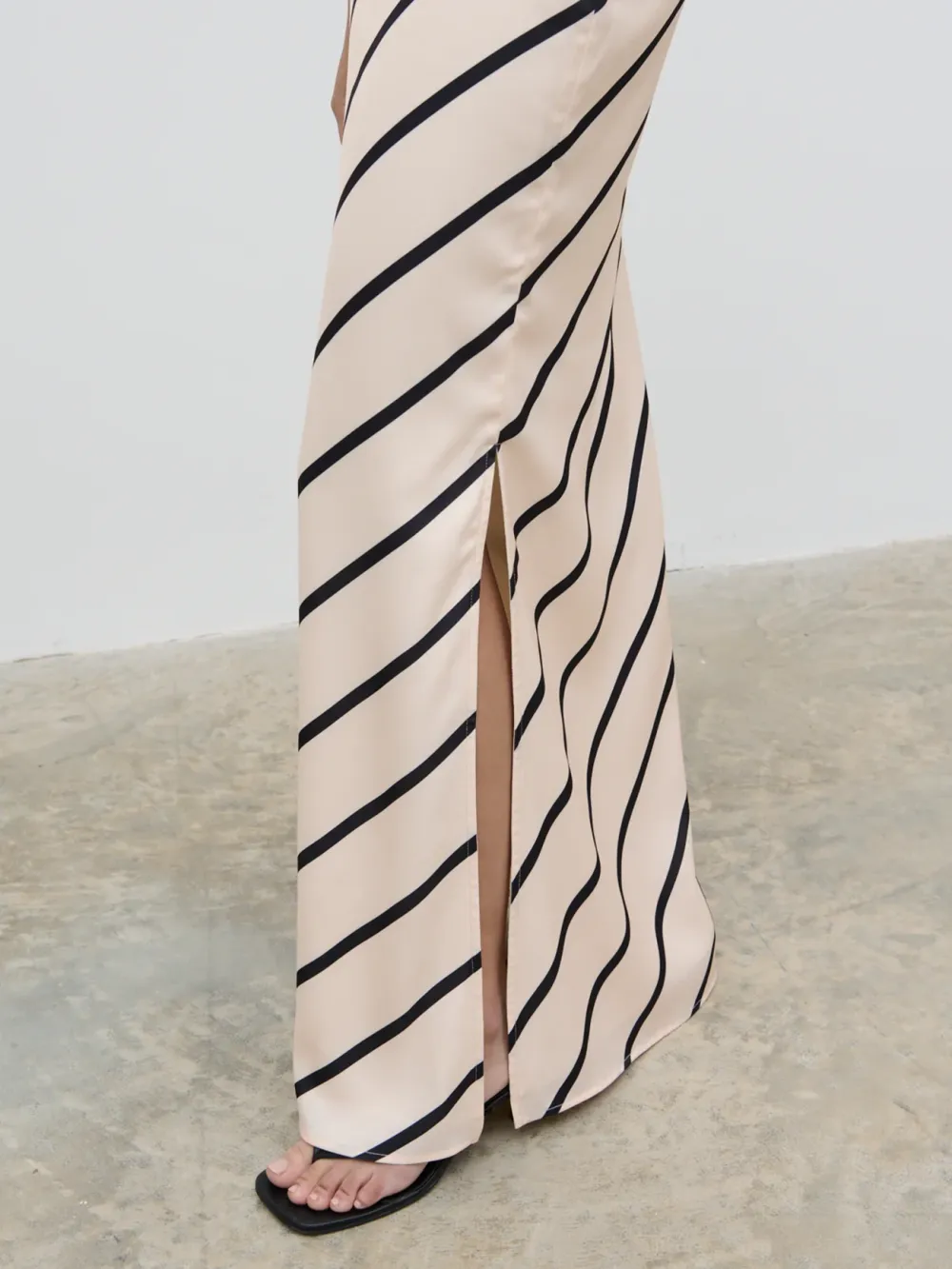 Striped Maxi Skirt