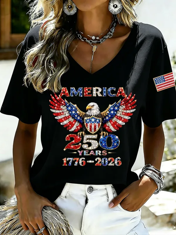 Women's 250 Year Print Short Sleeve T-shirt