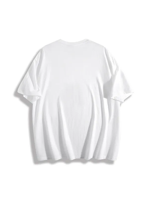 Simple Letter Print On Chest T-Shirts
