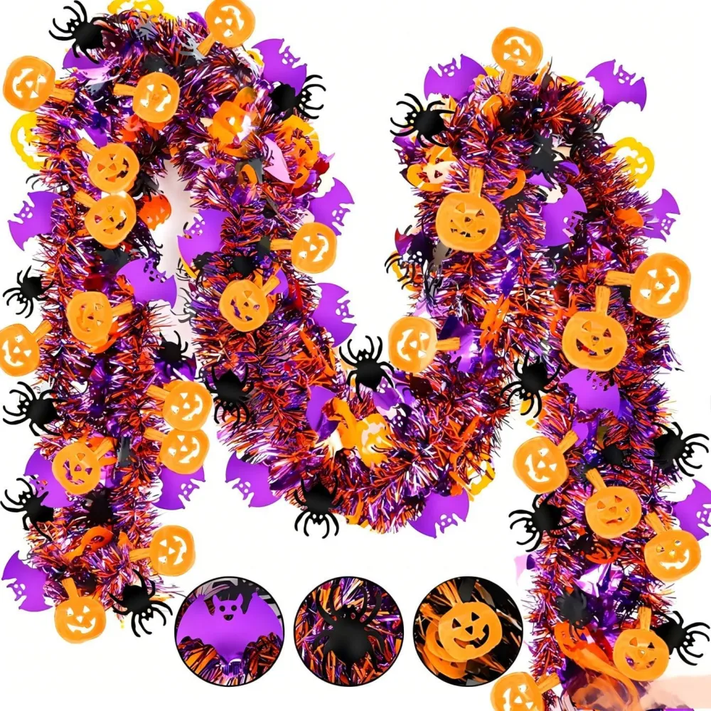 2026 Halloween Confetti And Ribbon Party Decorations（2m）