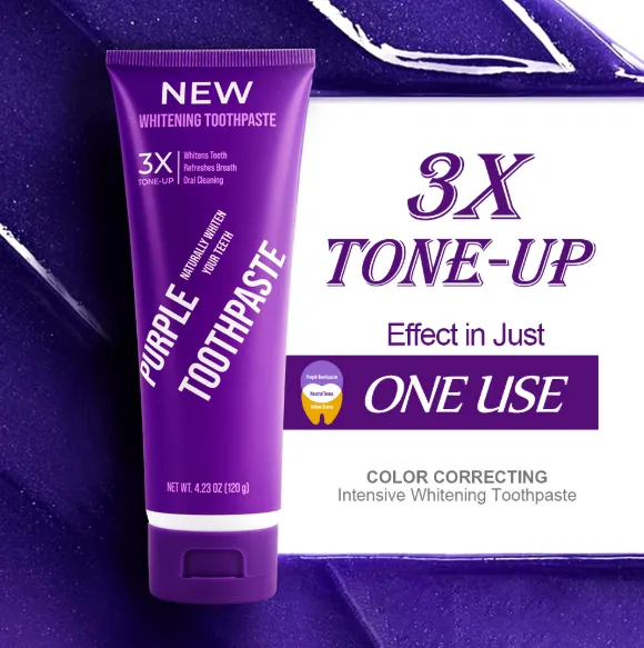 Renew Your Smile with This Toothpaste - The All - new Purple Whitening Toothpaste, Making a Stunning Debut!