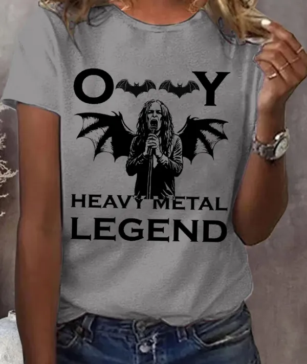 Woman'S Rip Legend Ozzy Osbourne Memorial Tee