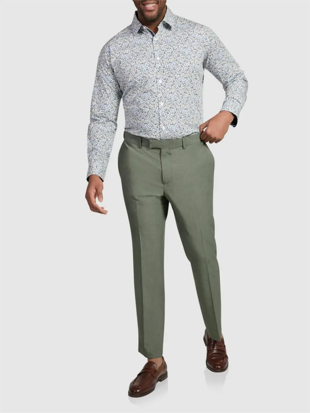 Slim Fit Double Stretch Suit Trousers