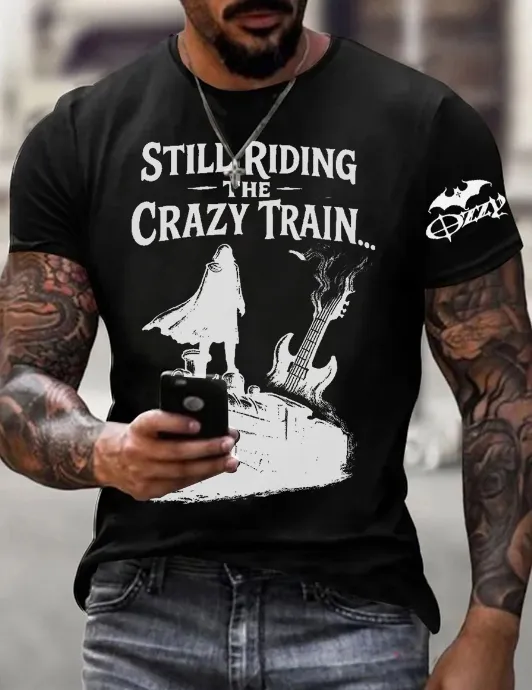 Men'S Ozzy Osbourne Printed T-Shirt