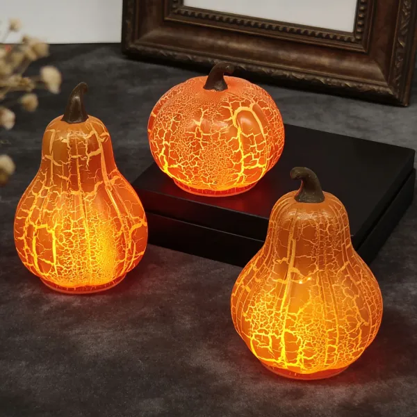 2026 Halloween Glowing Pumpkin Night Light Home Decor