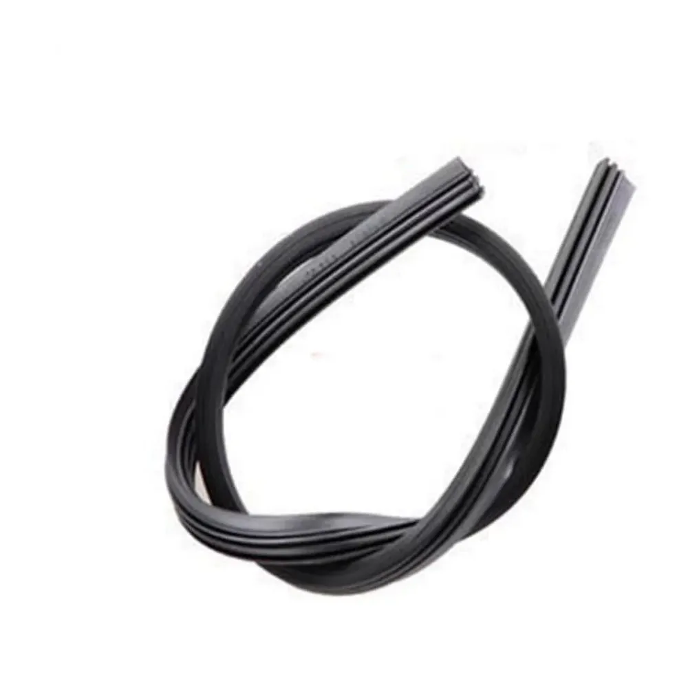 Black Rubber Strip Windshield Wipers For Cleaning Cars