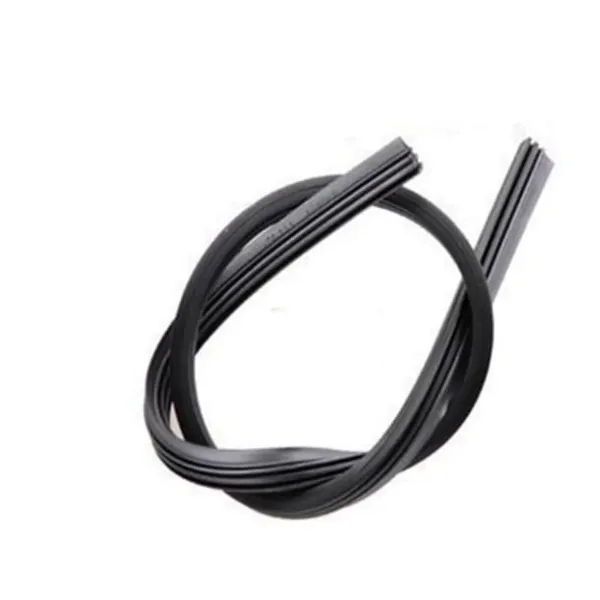 Black Rubber Strip Windshield Wipers For Cleaning Cars
