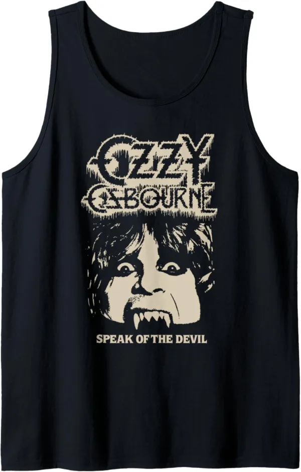 Speak Of The Devil Face Tank Top