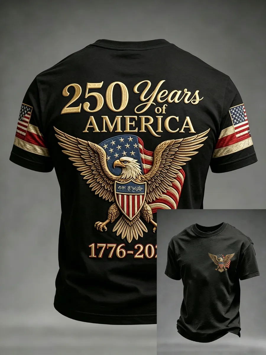 Men's America's 250th Anniversary Faith Print Shirt
