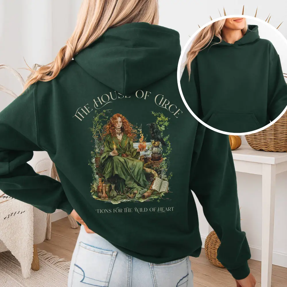 Print Pullover Hoodie