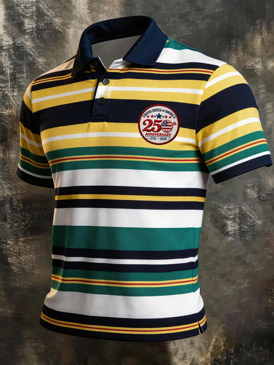 Men's 250 Years Independence Day Polo Shirt