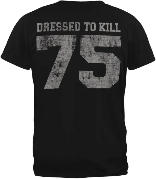Men's Dressed to Kill Printed Round Neck T-Shirt