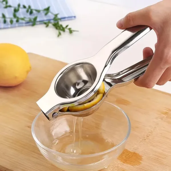 Lemon Juicer Made Of Stainless Steel