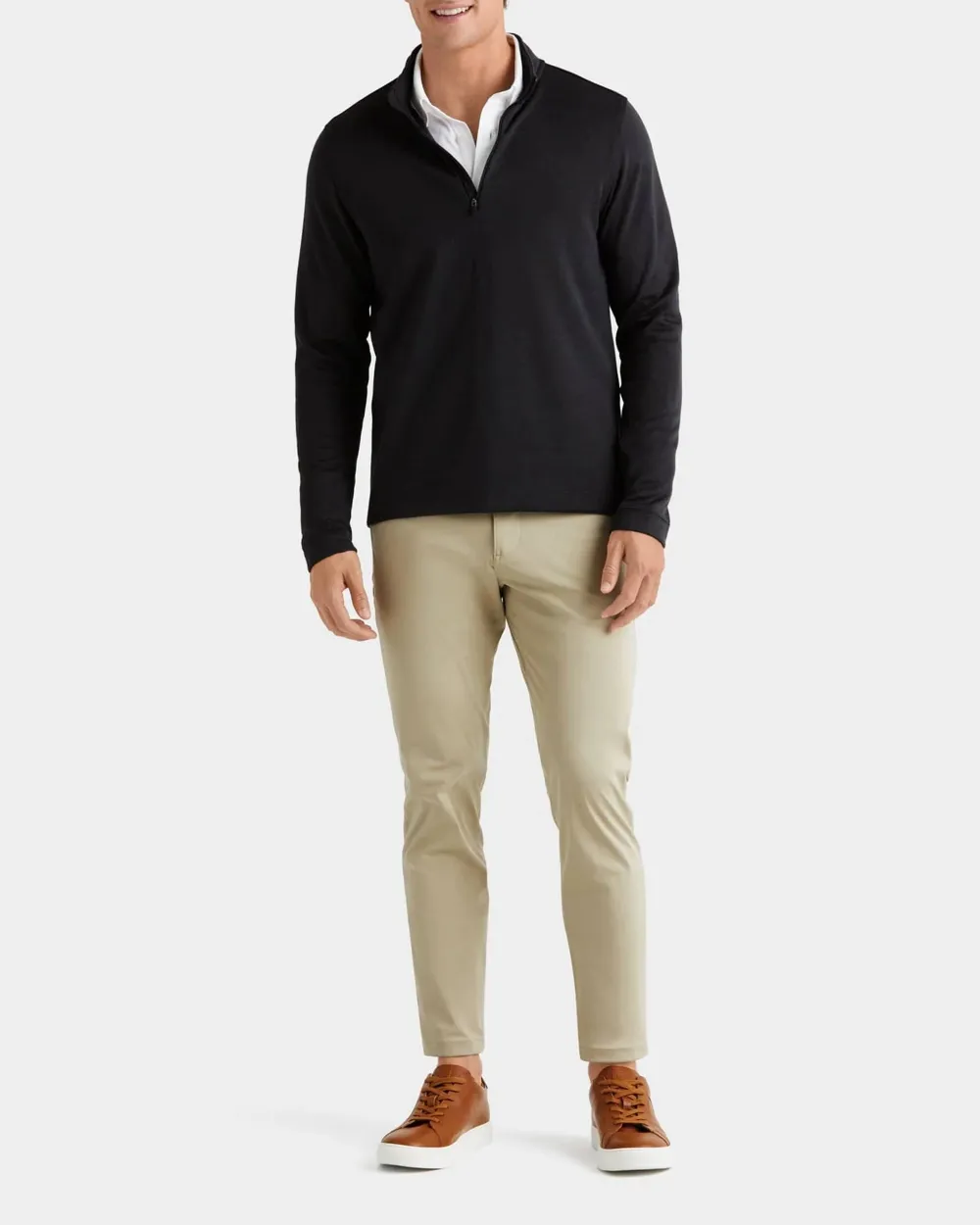 Men's Casual Shirts With Front Zipper