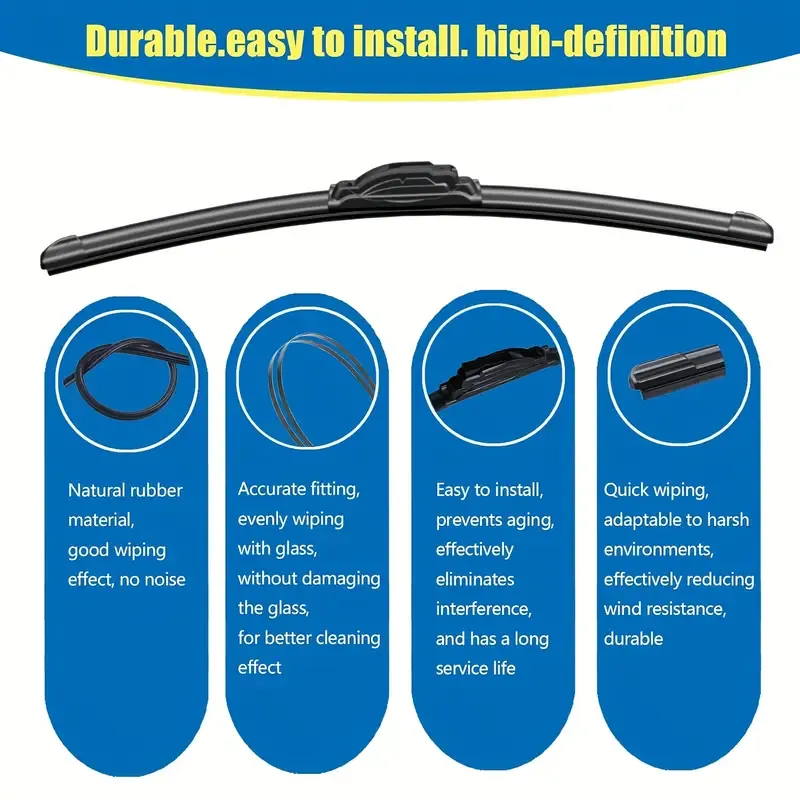 U-Shaped Hook Windshield Wiper