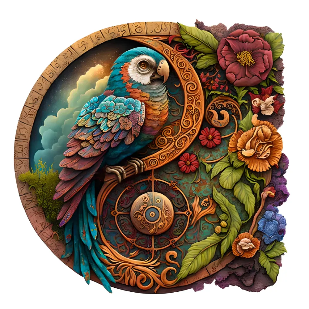 Three Dimensional Puzzle Family Companion Toy